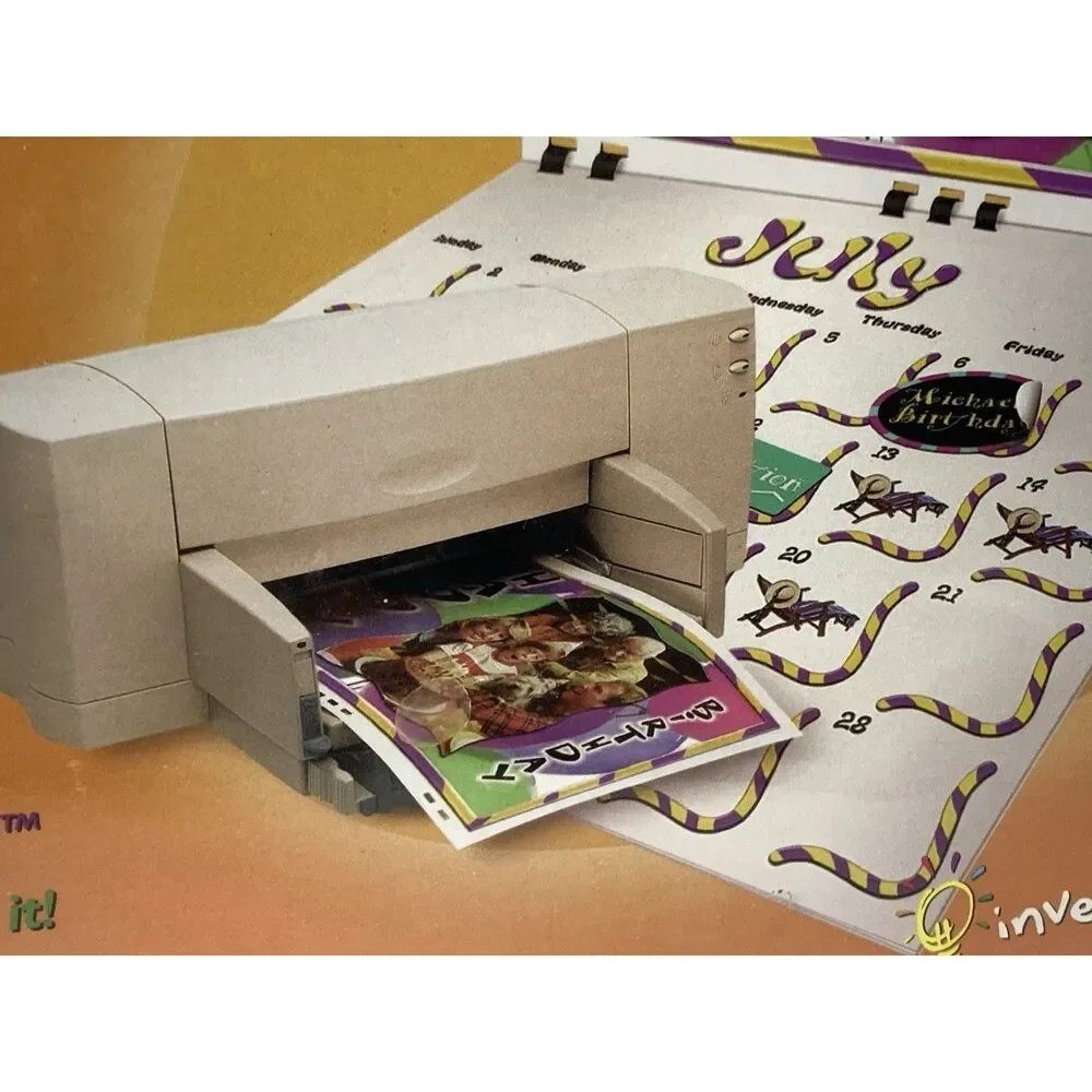 Invent It! Photo Calendar Kit - 15 Double Sided Sheets - New!